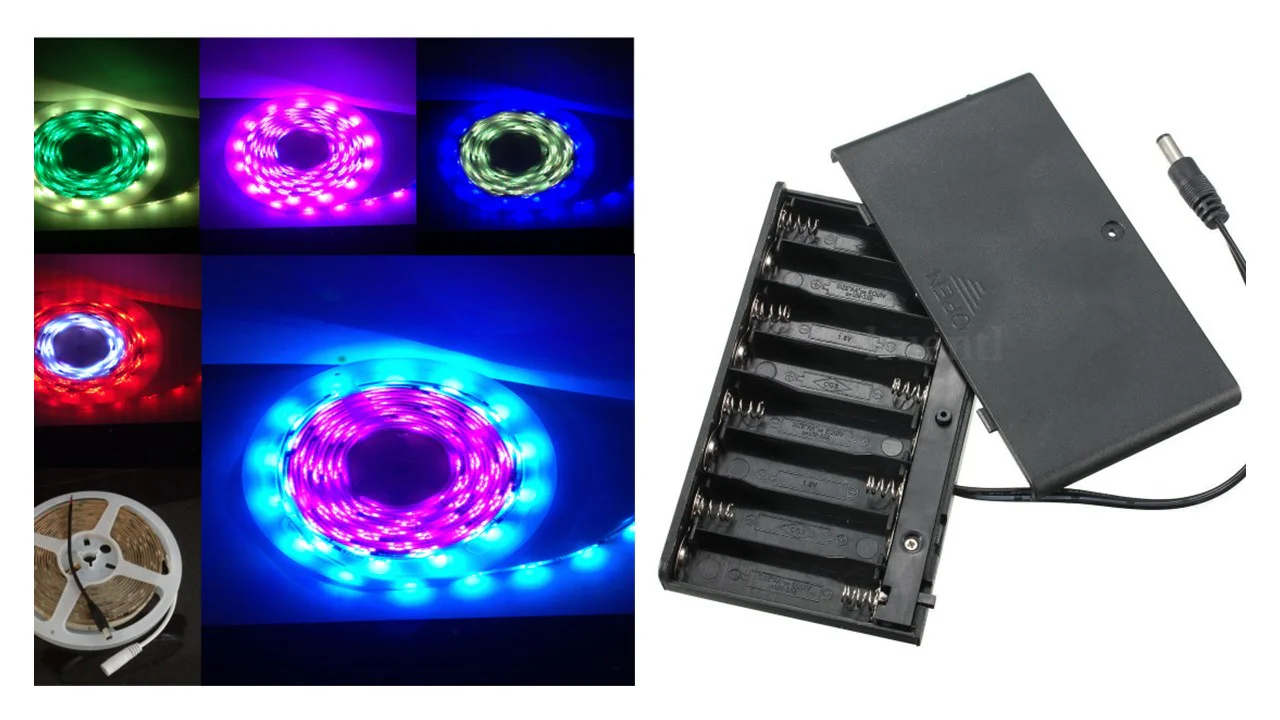 5M Flag Pole Pre-Set Digital Led Dream Lights Strip - Image 12