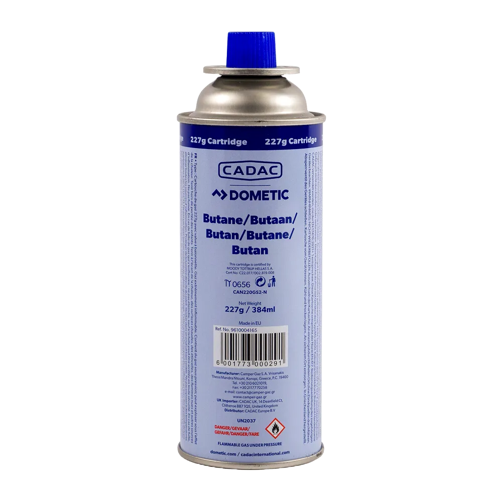 4 xCadac 227g Bayonet Gas Cartridge
