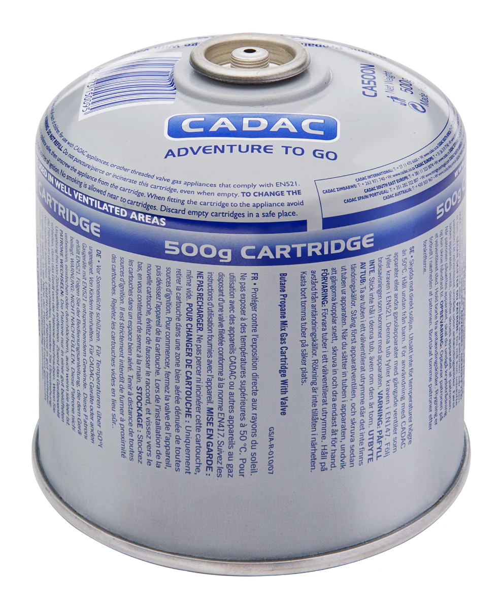 Cadac 500g Threaded Cartridge