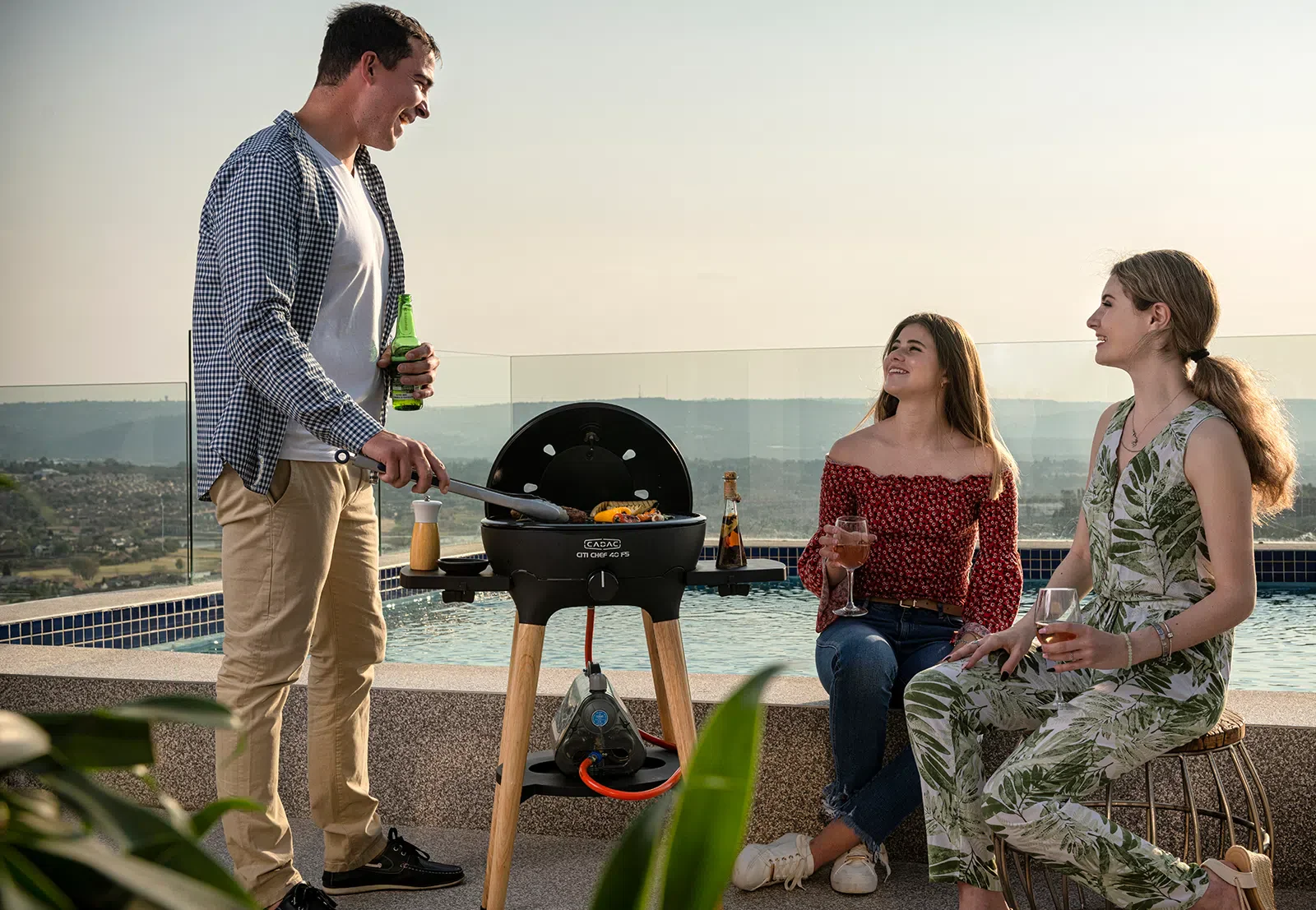 Cadac Citi Chef 40 FS Gas BBQ - Black - Image 6