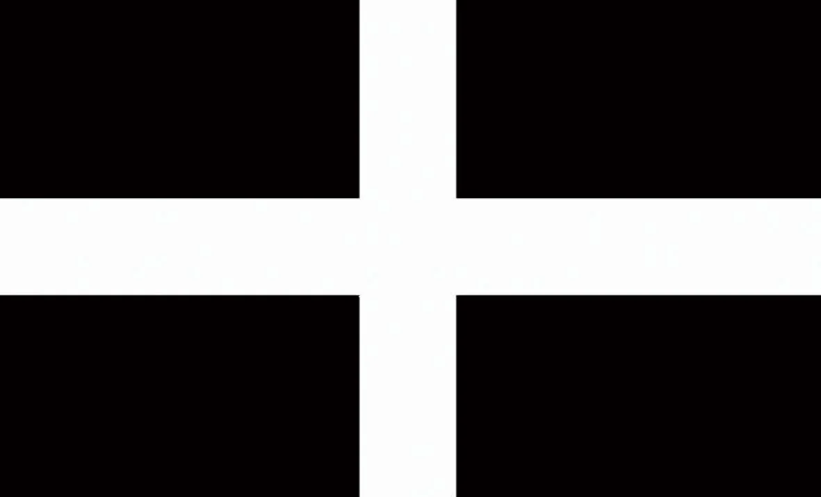 Cornwall St Piran Flag 5ft by 3Ft