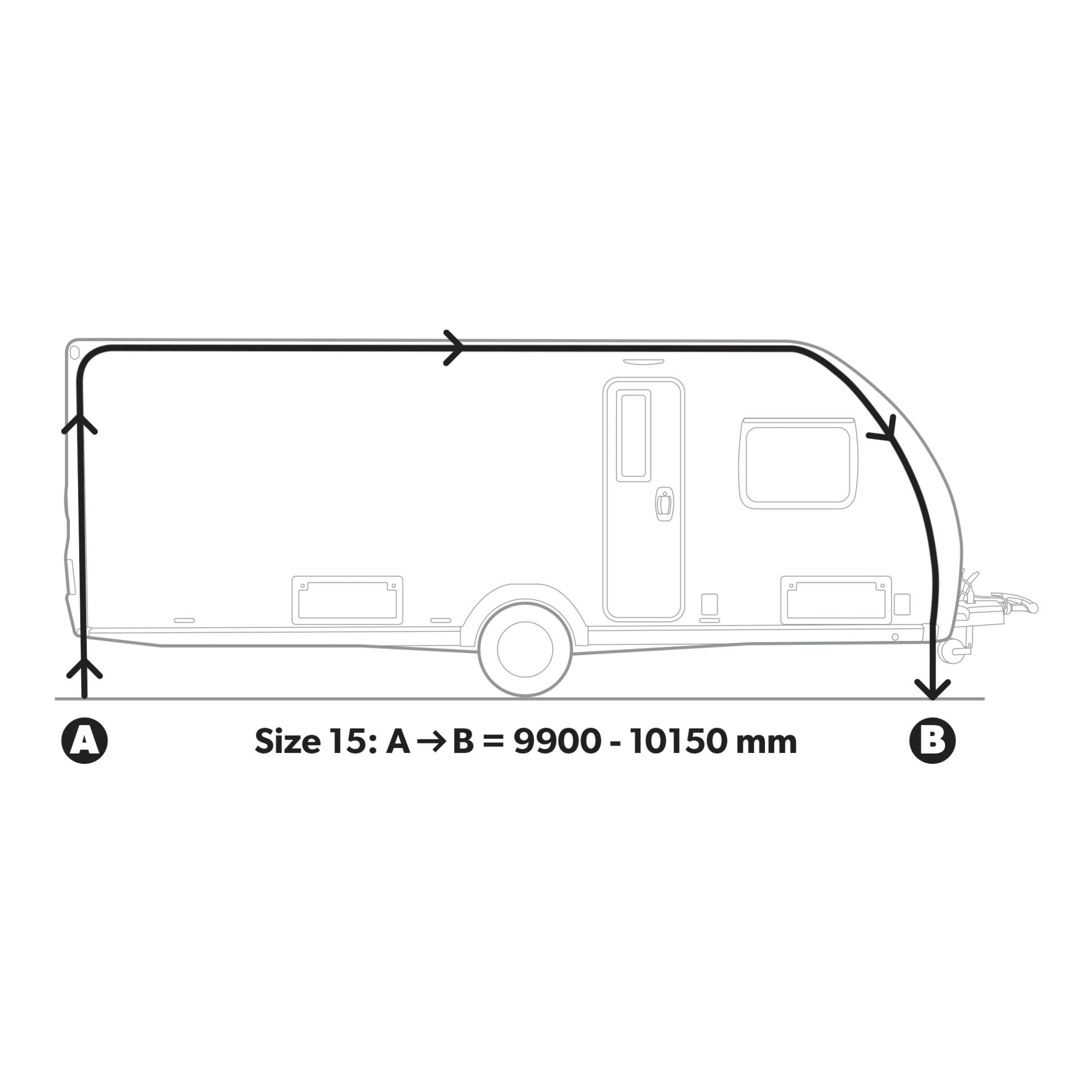 Dometic Residence Air Tour Full Caravan Awning - Image 6