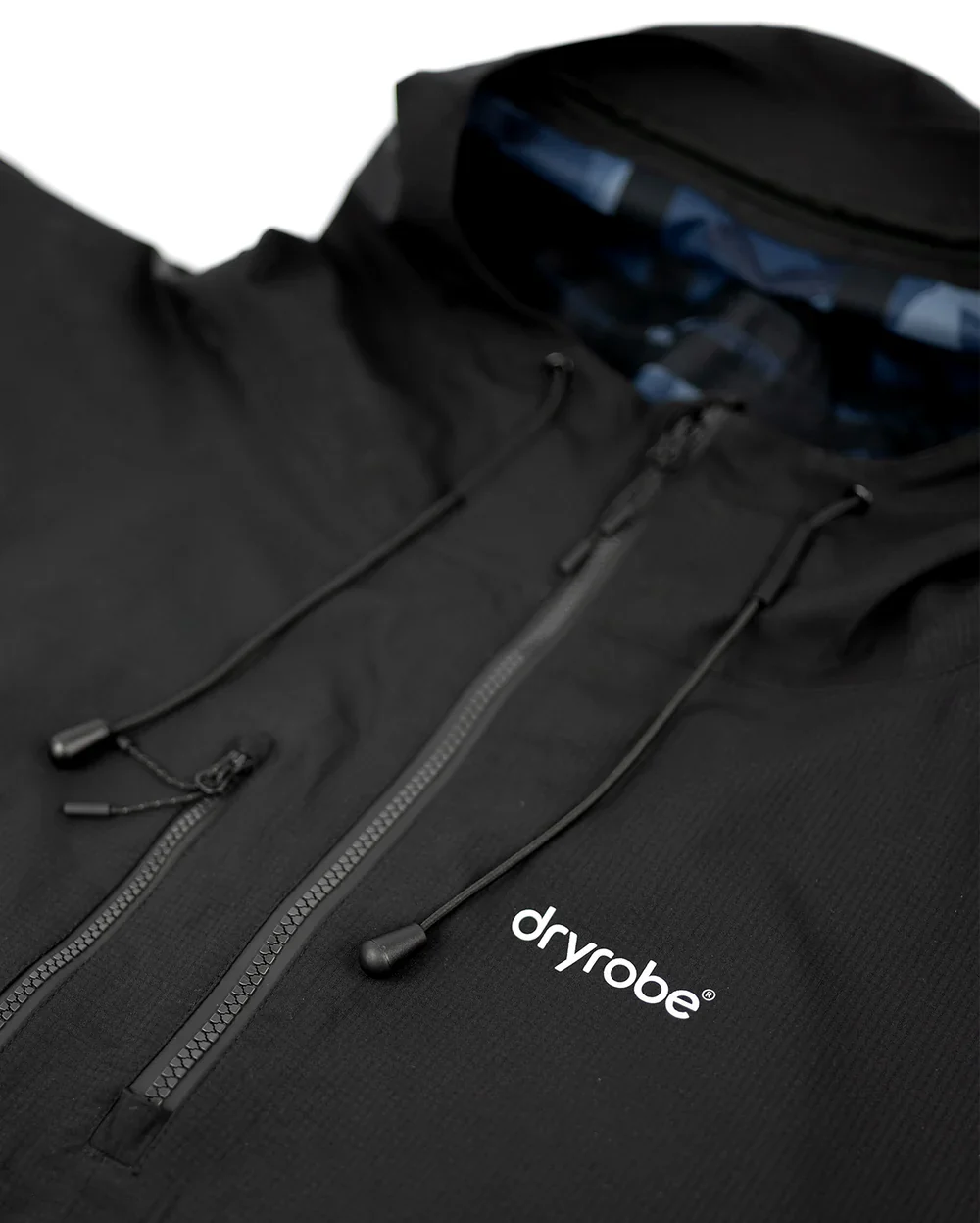 Dryrobe One Size Rainproof Poncho - Black - Image 7