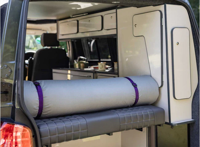 Duvalay 190x115cm VW Campervan Gold Foam Compact Topper - Image 5