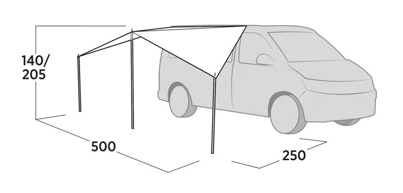 Easy Camp Lom Tri Canopy - Image 5