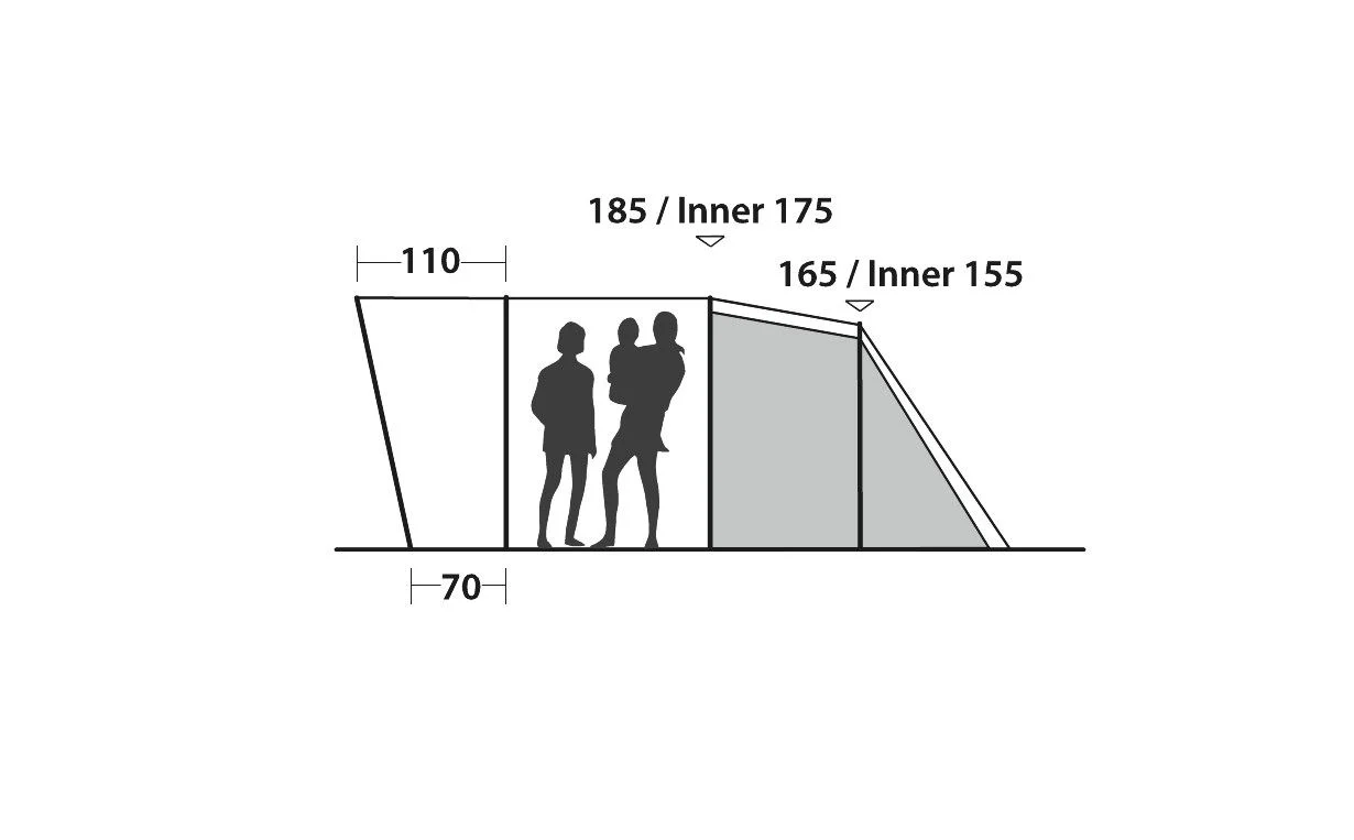 Easy Camp Palmdale 400 4-Berth Tent - Image 9
