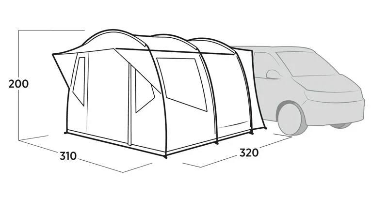 Easy Camp Reine Drive Away Awning 2026 - Image 6