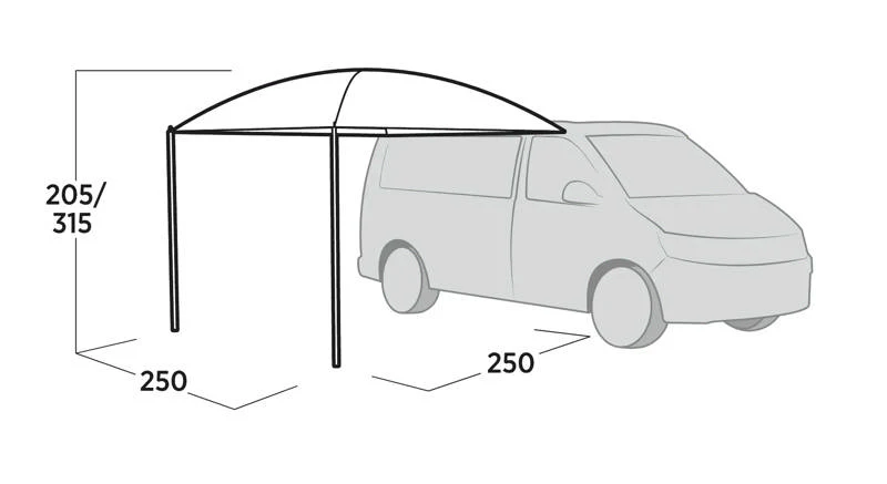 Easy Camp Stryn Canopy - Image 4