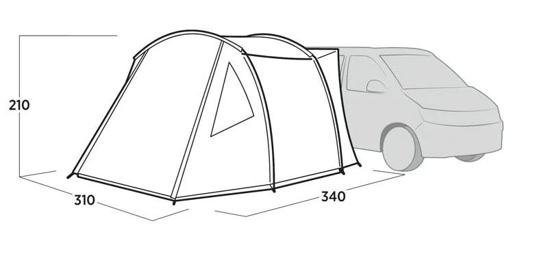 Easy Camp Vehicle Awning Eidfjord Drive Away Awning 2026 - Image 5