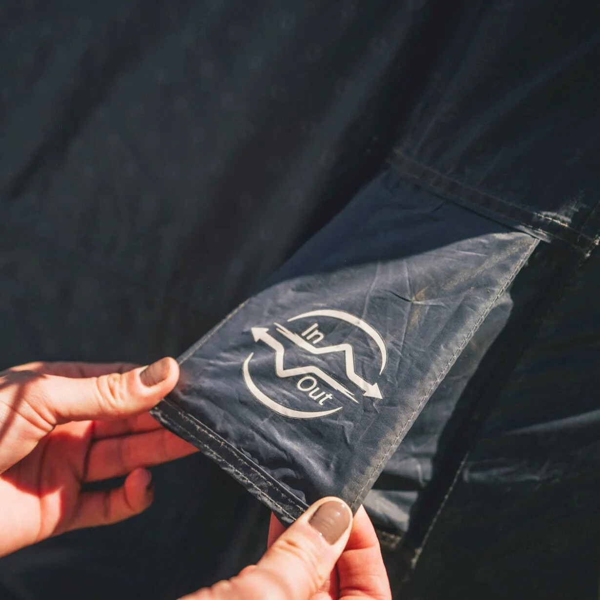 EX DISPLAY Outwell Michigan 4 Air Tent - 2025 - Image 9