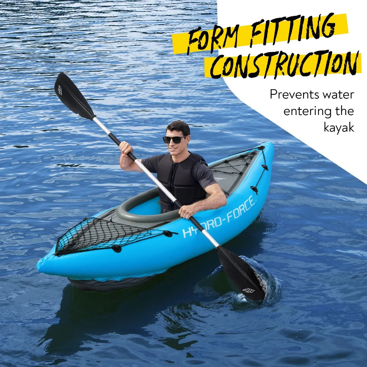 HydroFrorce Cove Champion™ – 1 Person Inflatable Kayak - Image 2