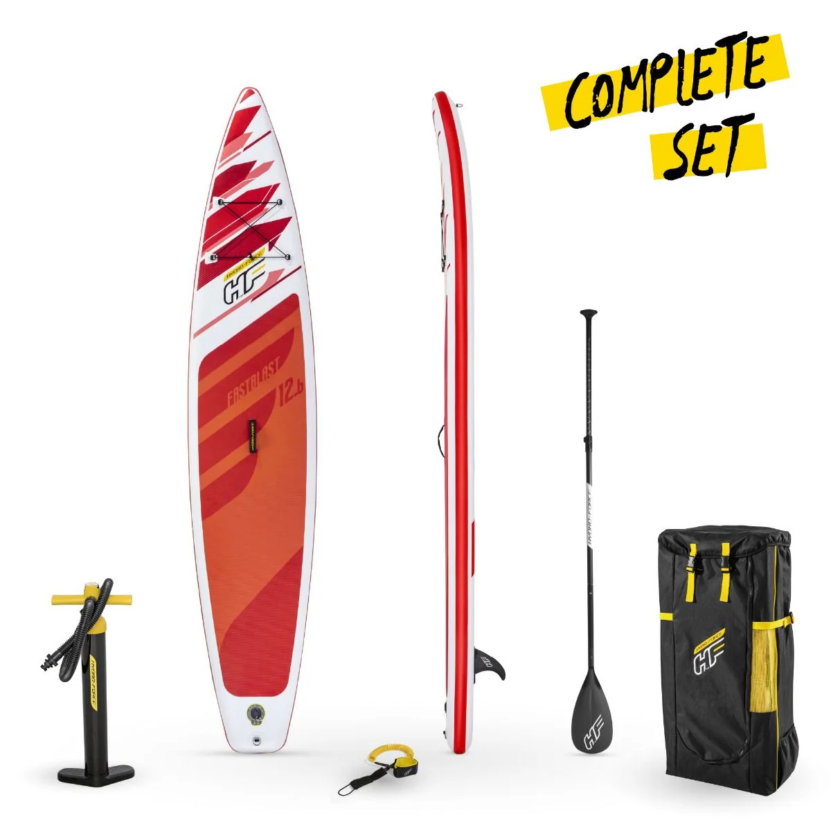 HydroFrorceFastblast Tech - 12’6ft SUP Inflatable Stand Up Paddle Board - Image 7