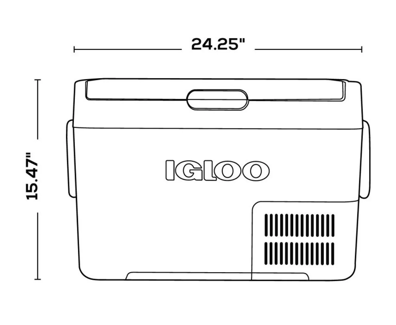 Igloo ICF 32 Compressor Cool Box 240v Mains or 12/24v DC - Image 10