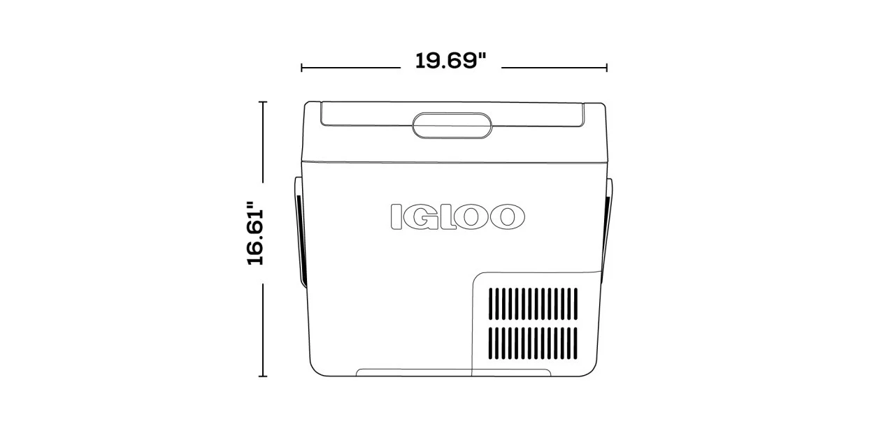 Igloo ICF 40 Compressor Cool Box 240v Mains or 12/24v DC - Image 5