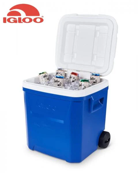 Igloo Laguna 60QT Roller Cool Box Blue - Image 2