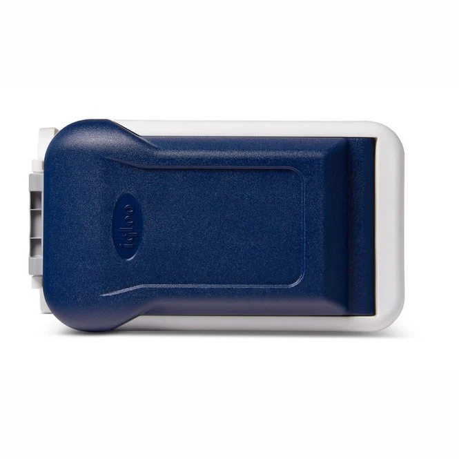 Igloo Maxcold 40 Roller Cool Box - Grey / Blue - Image 4