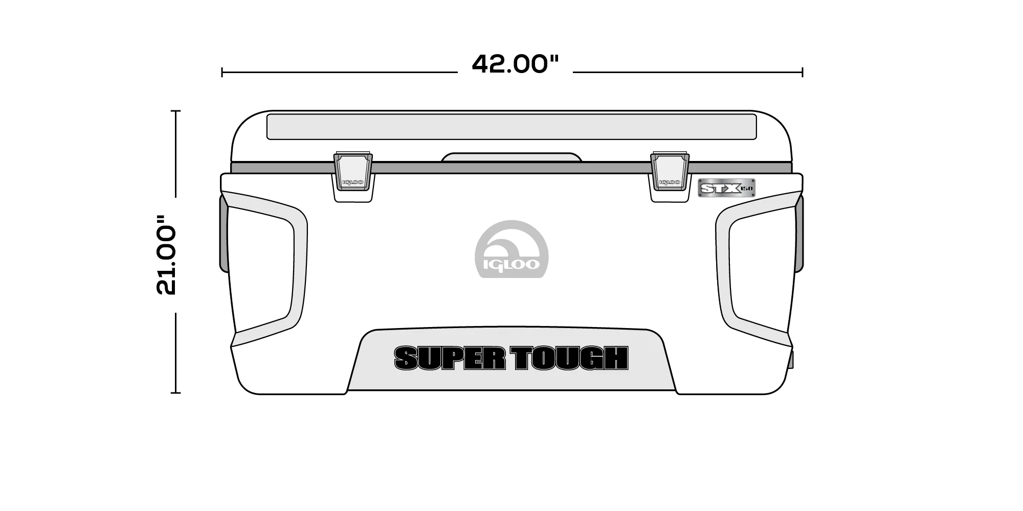 Igloo Maxcold Contour 150 Coolbox - Image 6