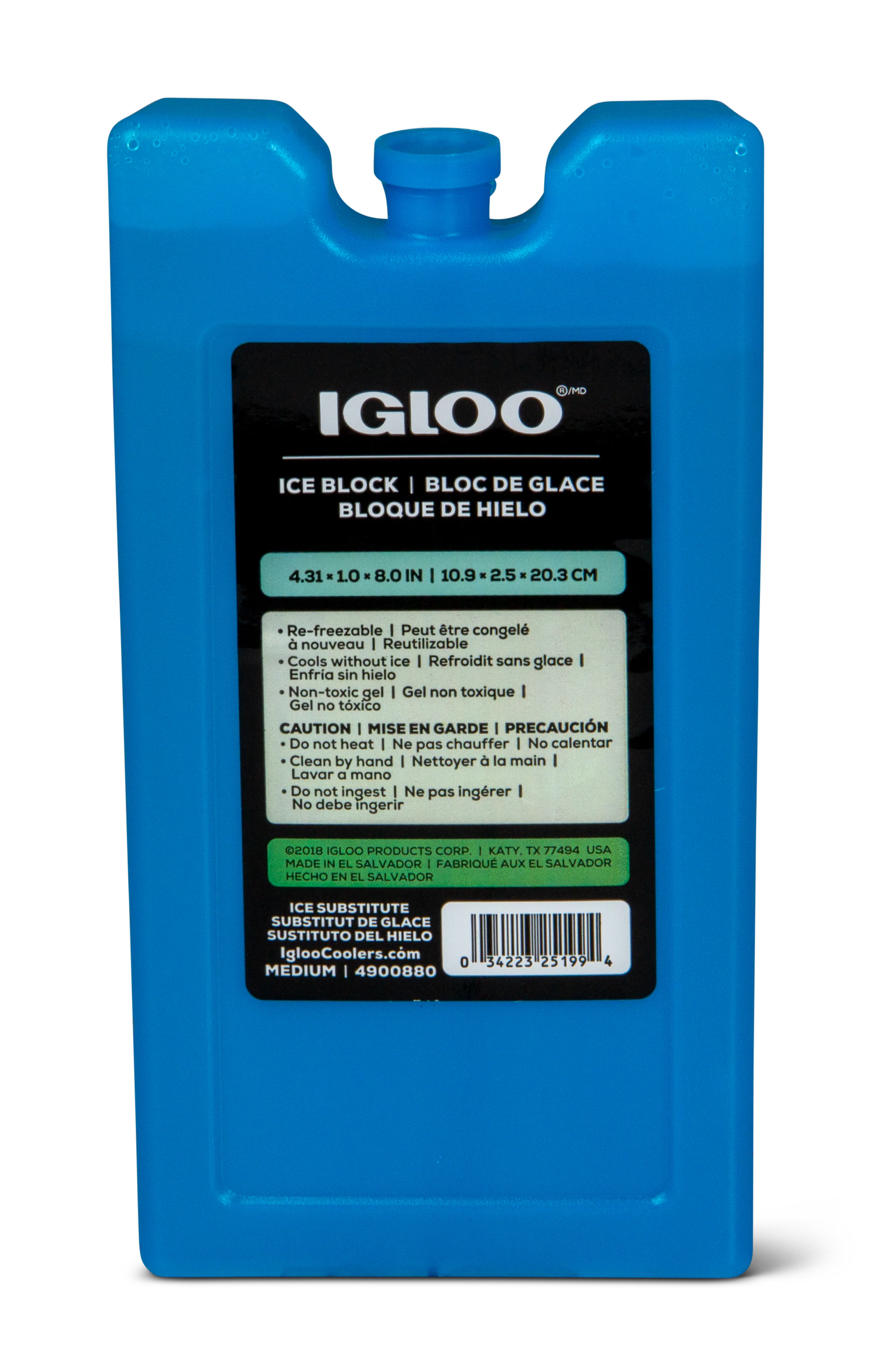 Igloo Maxcold Ice Block Coolbox & Freezer Pack, Large - Image 3