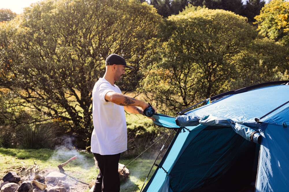 Kampa Mossborn 02 Aegean Blue Tent - Image 7