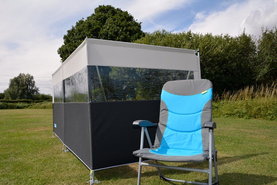 Dometic Pro Windbreak 3 — 3-Panel Caravan & Camping Windbreak - Image 7