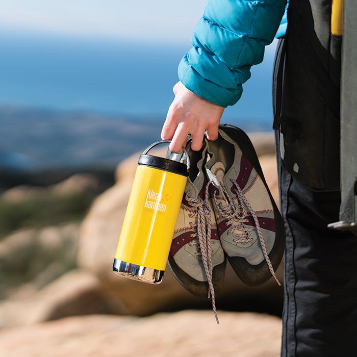 Klean Kanteen Insulated TK Wide with Café Cap 355ml - Berry - Image 3