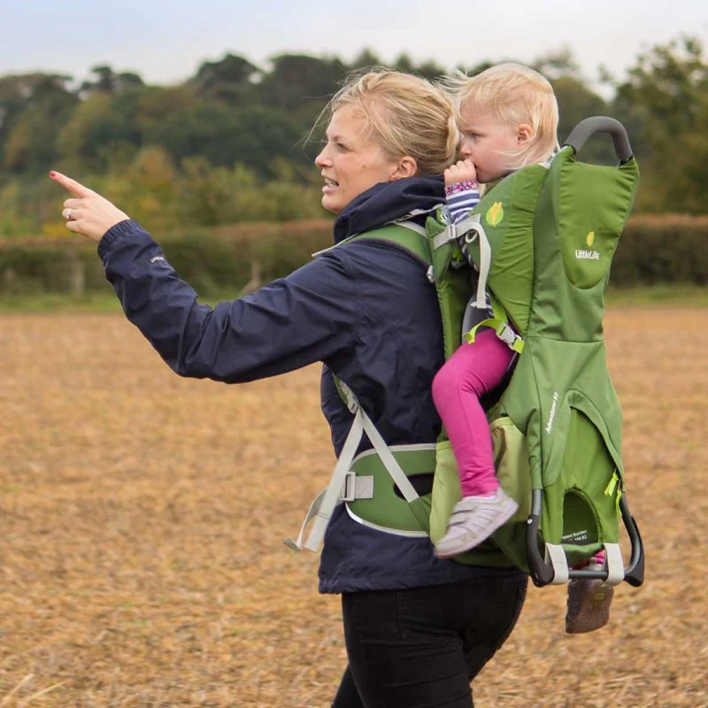 LittleLife Adventurer S2 Child Carrier - Green - Image 9