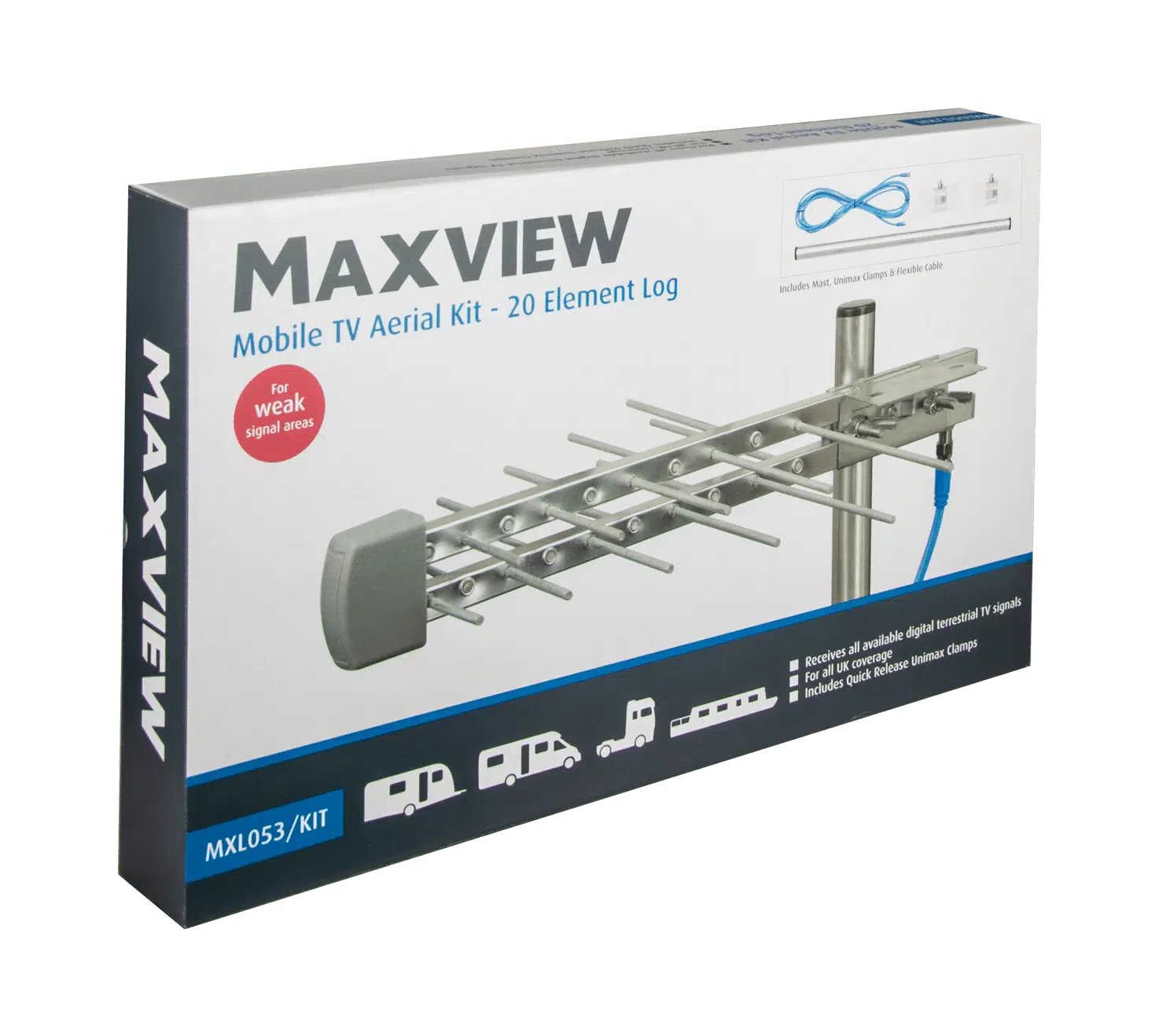 Maxview Mobile TV Aerial Kit – 20 Element Log - Image 4