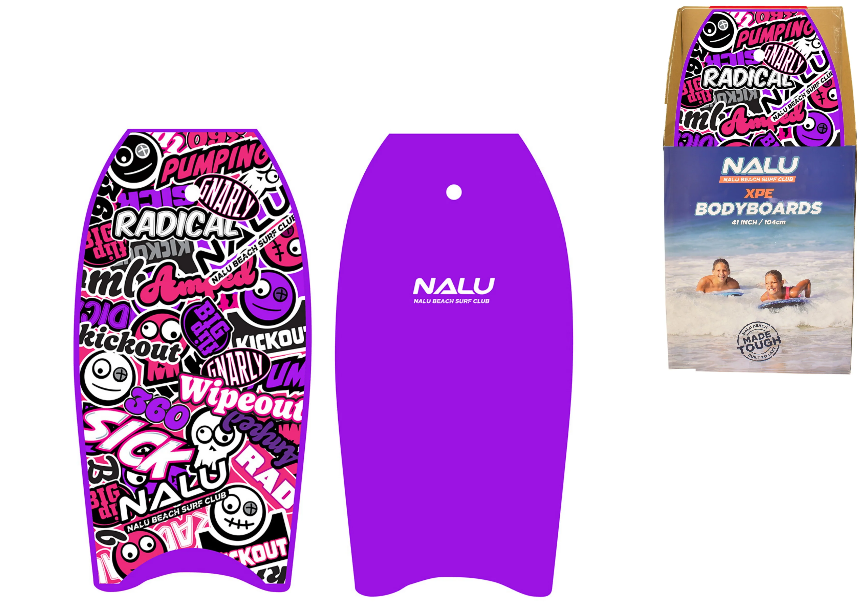 Nalu 41" Xpe Bodyboard - Image 2