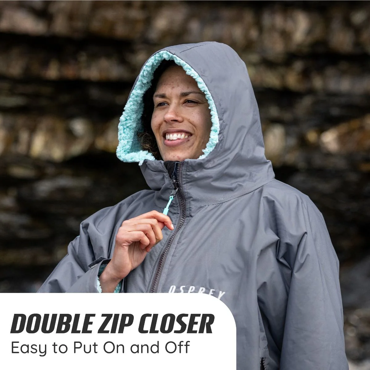 Osprey Changing Robe Grey - Image 3