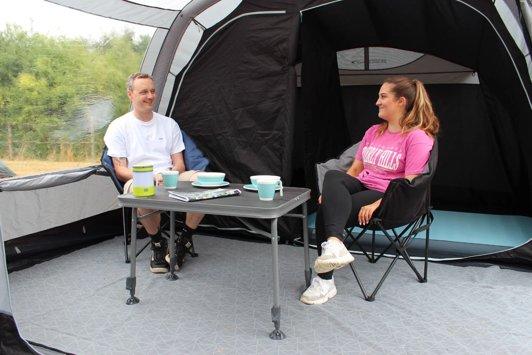 Outdoor Revolution Camp Star 500 XL Tent bundle WIth Carpet and Footprint 2025 - Image 7