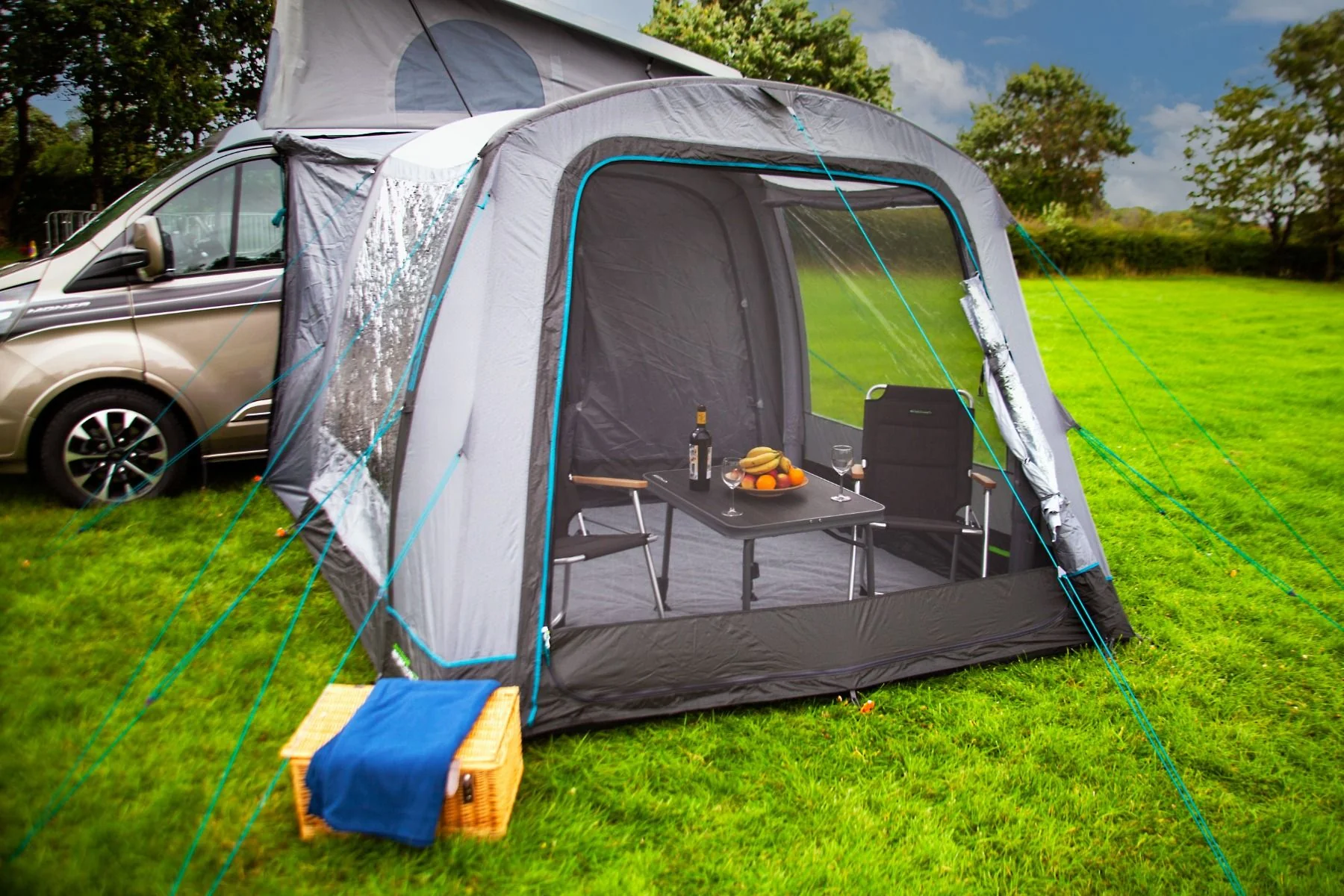 Outdoor Revolution Cayman Air T2 Tall Height Drive Away Awning 2025 - Image 4