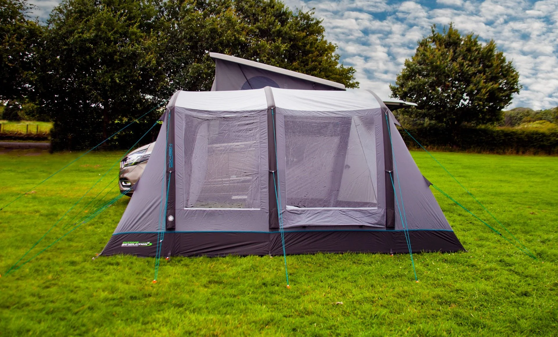 Outdoor Revolution Cayman Air T3 Mid Height Drive Away Awning 2025 - Image 3
