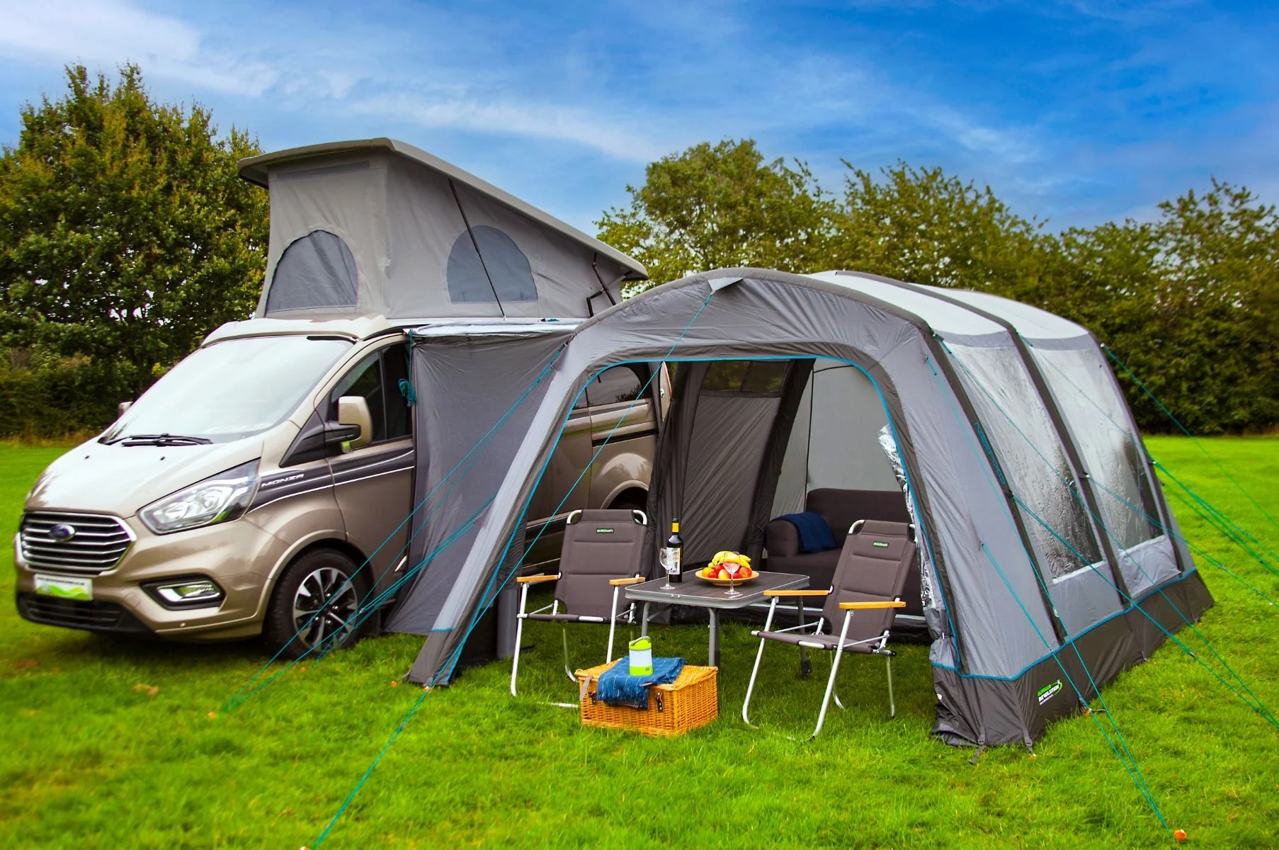 Outdoor Revolution Cayman Air T3 Mid Height Drive Away Awning 2025 - Image 4