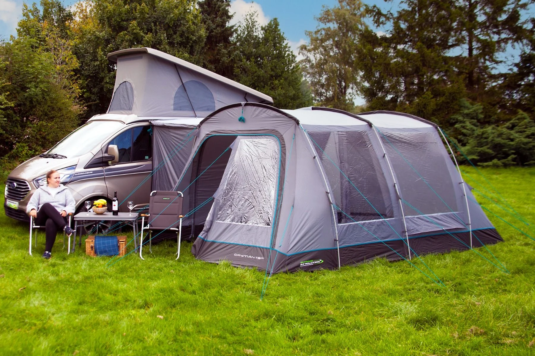 Outdoor Revolution Cayman T3 Low DT Drive Away Awning 2025 - Image 2