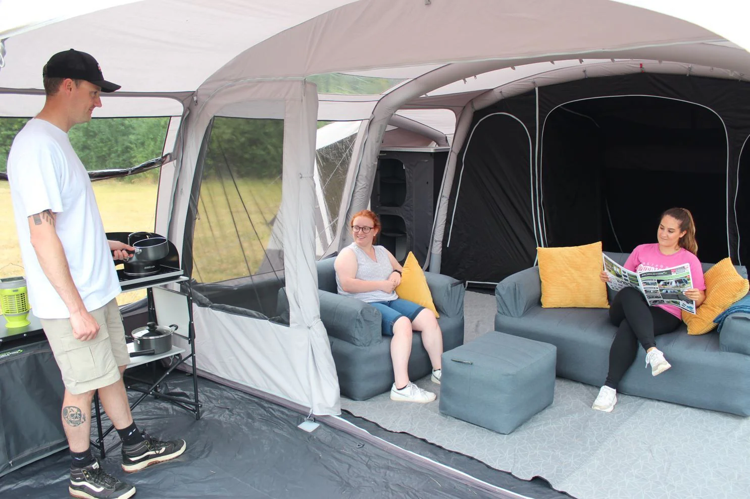 Outdoor Revolution Kalahari PC 7.0 Air Tent Including Footprint - Image 5
