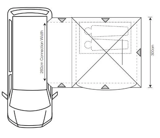 Outdoor Revolution Cayman Low (D/T) Drive Away Awning 2026 - Image 3