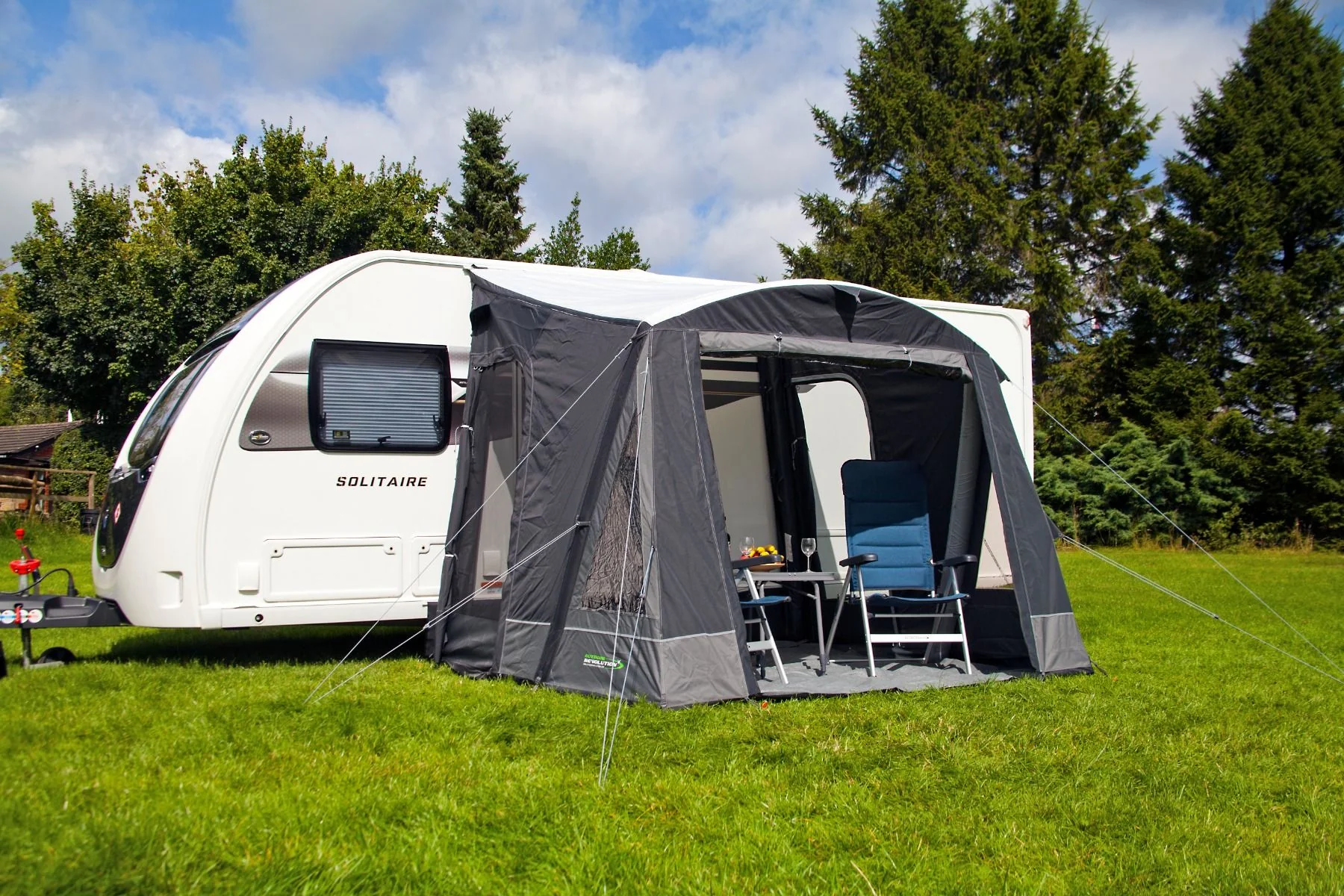 Outdoor Revolution Porch Pro 260 Inflatable Caravan Awning - Image 7