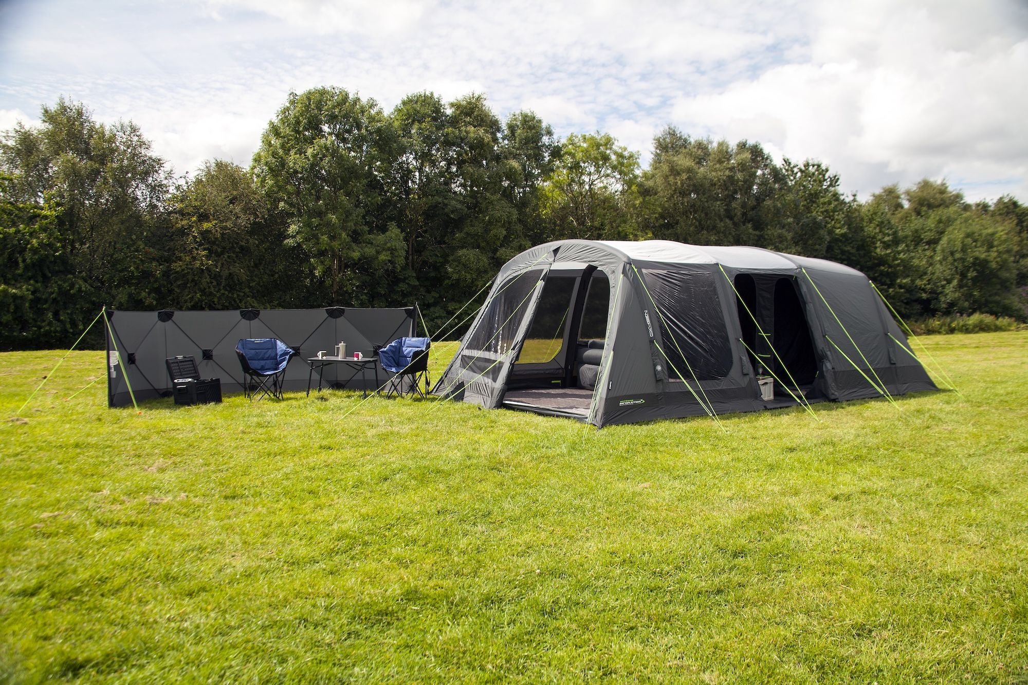 Outdoor Revolution Pronto Tensile Active 4 Windbreak (500 x 125cm) - Image 9