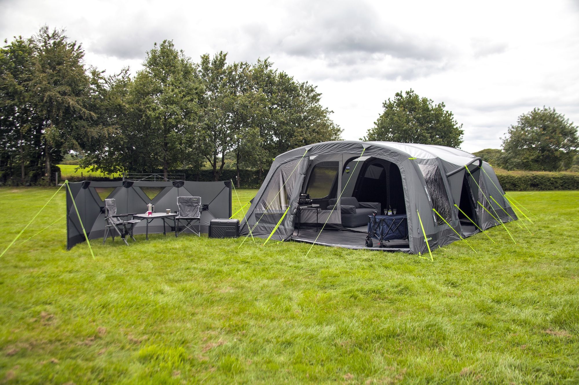 Outdoor Revolution Pronto Tensile Pro 4 Window Windbreak (500 x 125cm) - Image 8
