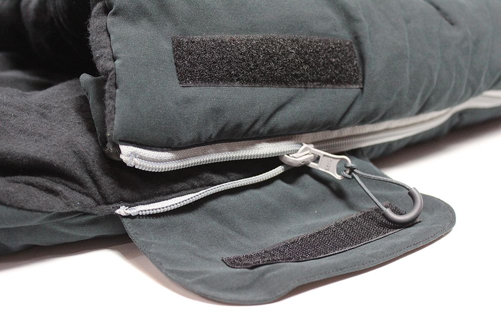 Outdoor Revolution Starfall Midi 400 DL Charcoal- with Pillow Case - Image 3