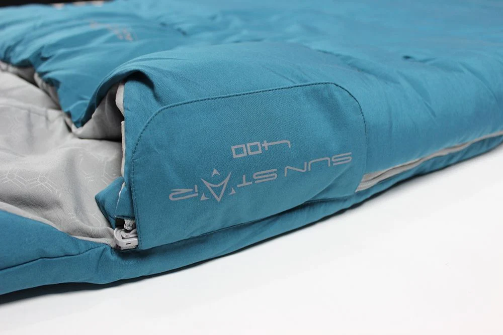 Outdoor Revolution Sun Star SIngle 400 Sleeping Bag - Blue Coral - Image 3