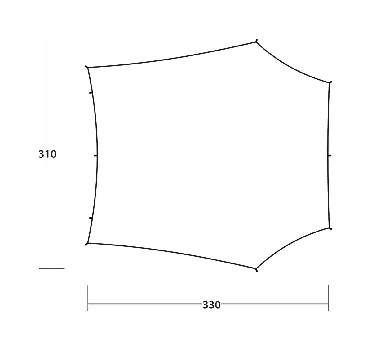 Outwell Canopy Tarp M - Image 2