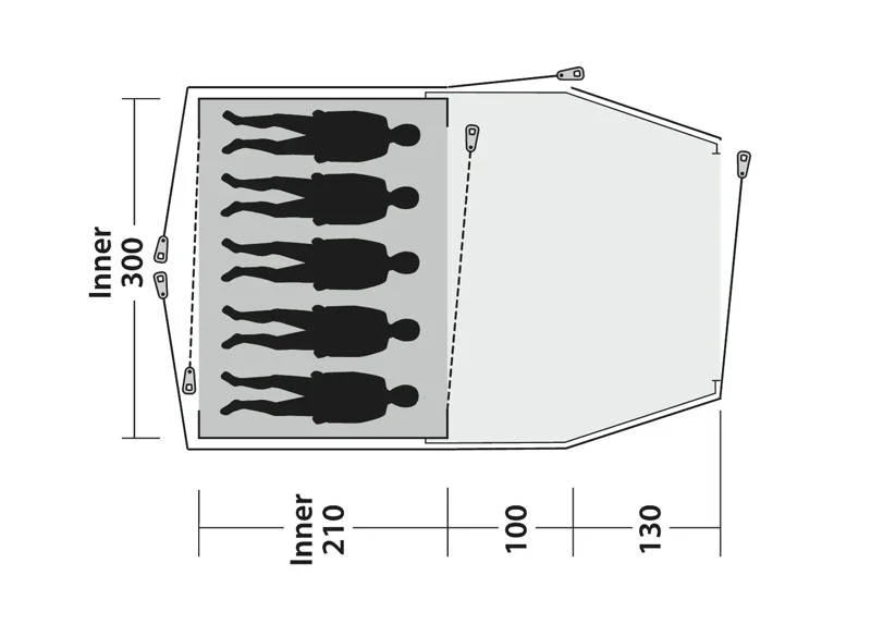 Outwell Cloud 5 Plus Tent 2026 - Image 3