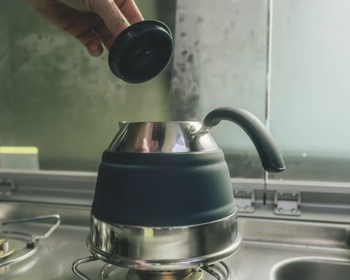 Outwell Collaps Kettle 1.5 L Shadow Green - Image 6