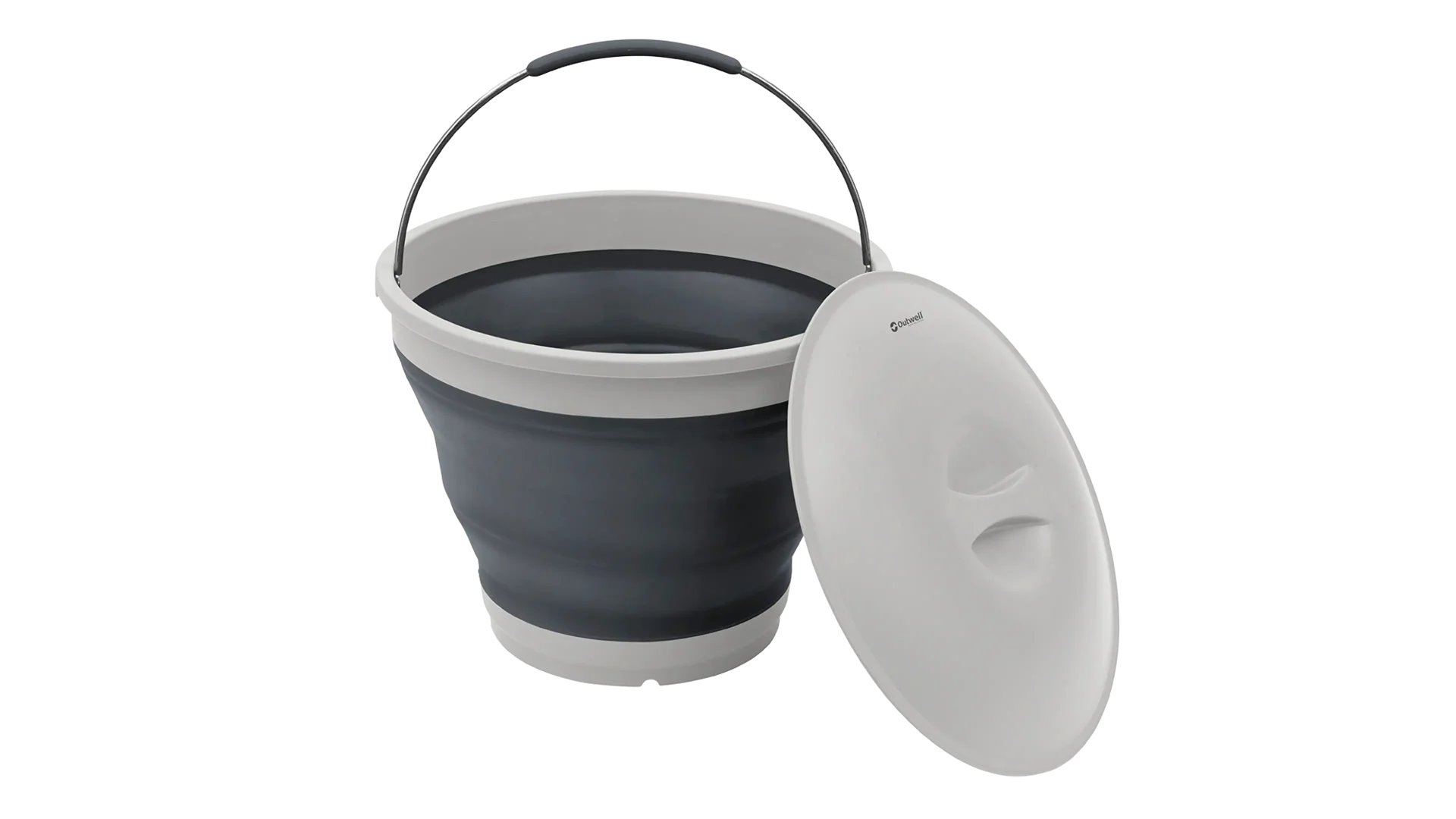 Outwell Collaps Round Bucket with Lid -  Navy Night - Image 5