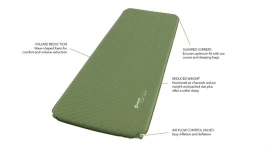 Outwell Dreamcatcher Double 5cm Self Inflating Mat - Image 2