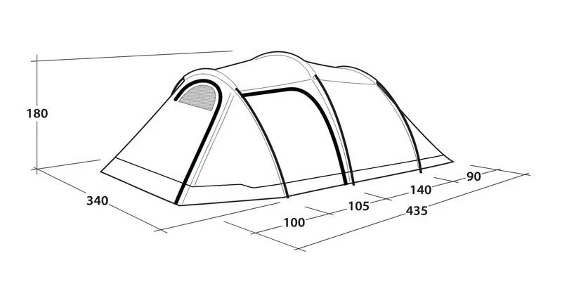 Outwell Earth 5 Plus Tent 2025 - Image 4
