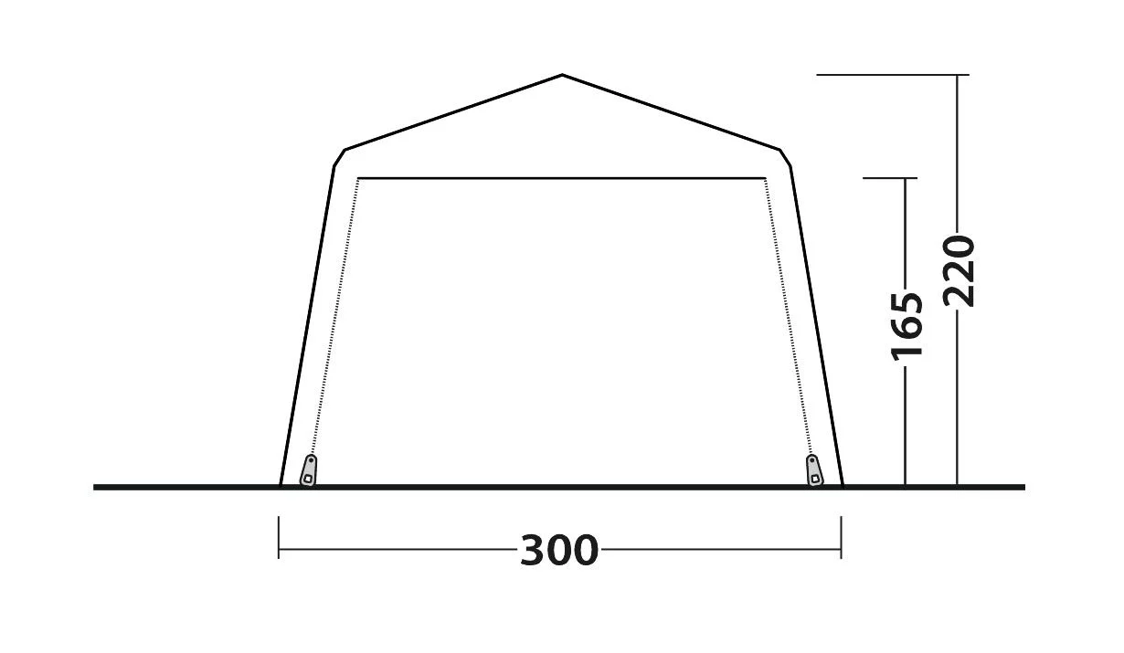 Outwell Fastlane 300 Shelter - Image 4