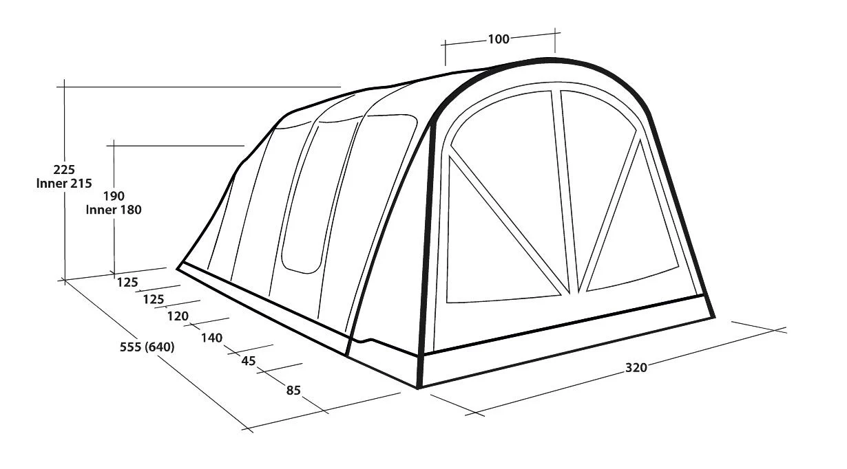 Outwell Florida 5 Air Tents - 2025 - Image 9
