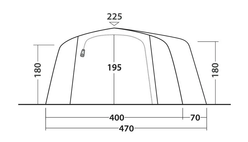 Outwell Montana 6 Air Tent 2025 - Image 5
